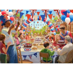 Gibsons Royal Celebrations Puzzle 4 x 500pcs