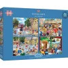 Gibsons School Days Puzzle 4 x 500pcs