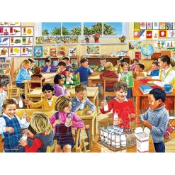 Gibsons School Days Puzzle 4 x 500pcs