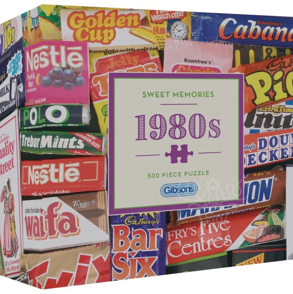 Gibsons Sweet Memories 1980s Puzzle 500pcs