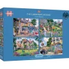 Gibsons The Gardener's Round Puzzle 4 x 500pcs