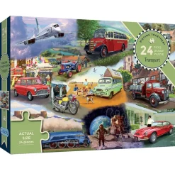 Gibsons Transport Puzzle 24pcs XXL