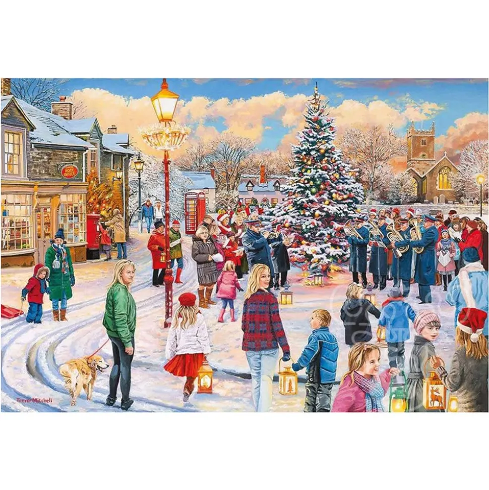 Gibsons Village Celebrations Puzzle 4 x 500pcs