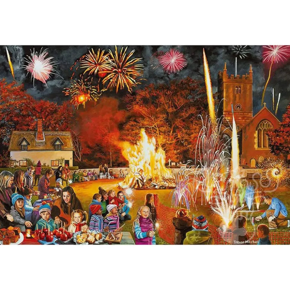 Gibsons Village Celebrations Puzzle 4 x 500pcs