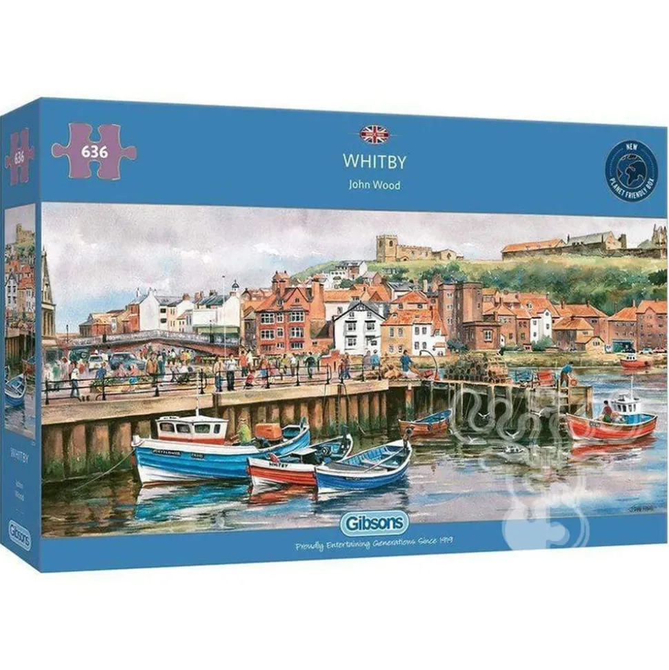 Gibsons Whitby Harbour Puzzle 636pcs