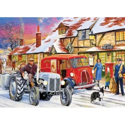 Gibsons Winter Post Puzzle 500pcs