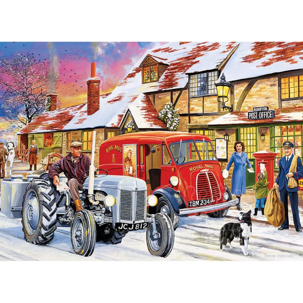 Gibsons Winter Post Puzzle 500pcs