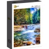 Grafika Belle Cascade dans la Forêt (Beautiful Waterfall in the Forest) Puzzle 2000pcs