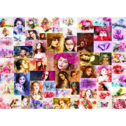 Grafika Collage - Women Puzzle 1500pcs
