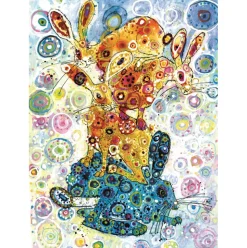 Grafika Devon Hare Stack - Sally Rich Puzzle 2000pcs