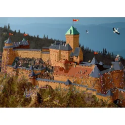 Grafika Haut-Koenigsbourg Castle - François Ruyer Puzzle 1000pcs