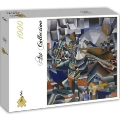 Grafika Kasimir Malevich: The Knifegrinder, 1912-13 Puzzle 1000pcs