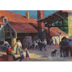 Grafika La Briqueterie, 1908 -Maximilien Luce - Puzzle 1000pcs
