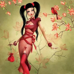 Grafika Miss Little Bird Puzzle 1000pcs