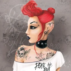 Grafika Punk Puzzle 1000pcs