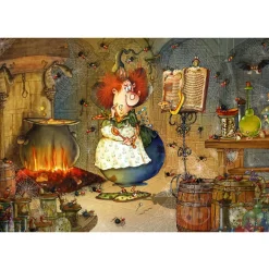 Grafika Witch - François Ruyer Puzzle 1000pcs