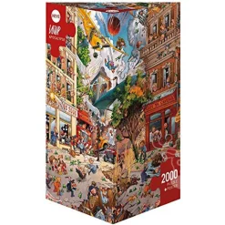 Heye Apocalypse Puzzle 2000pcs Triangle Box RETIRED