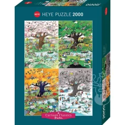 Heye Cartoon Classics 4 Seasons Puzzle 2000pcs
