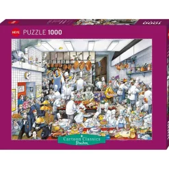 Heye Cartoon Classics Blachon, Creative Cooks Puzzle 1000pcs