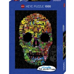 Heye Doodle Skull Puzzle 1000pcs
