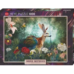Heye Fauna Fantasies: Jackalope Puzzle 1000pcs