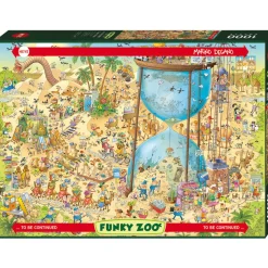 Heye Funky Zoo: Desert Habitat Puzzle 1000pcs