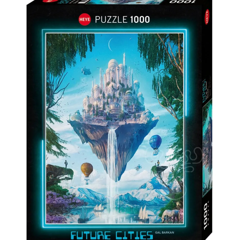 Heye Future Cities: Sky Isle Puzzle 1000pcs