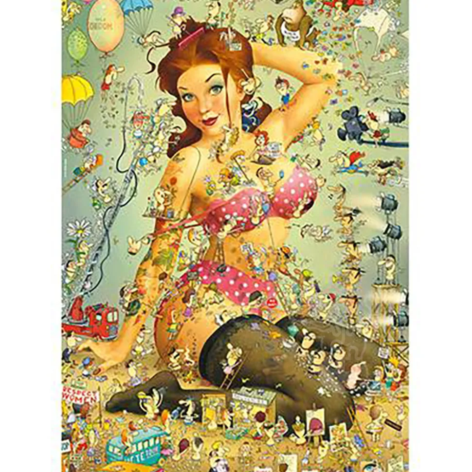 Heye Insta-Girl’s Life Puzzle 1000pcs Triangle Box