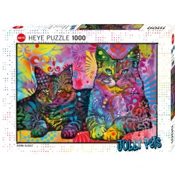 Heye Jolly Pets: Devoted 2 Cats Puzzle 1000pcs