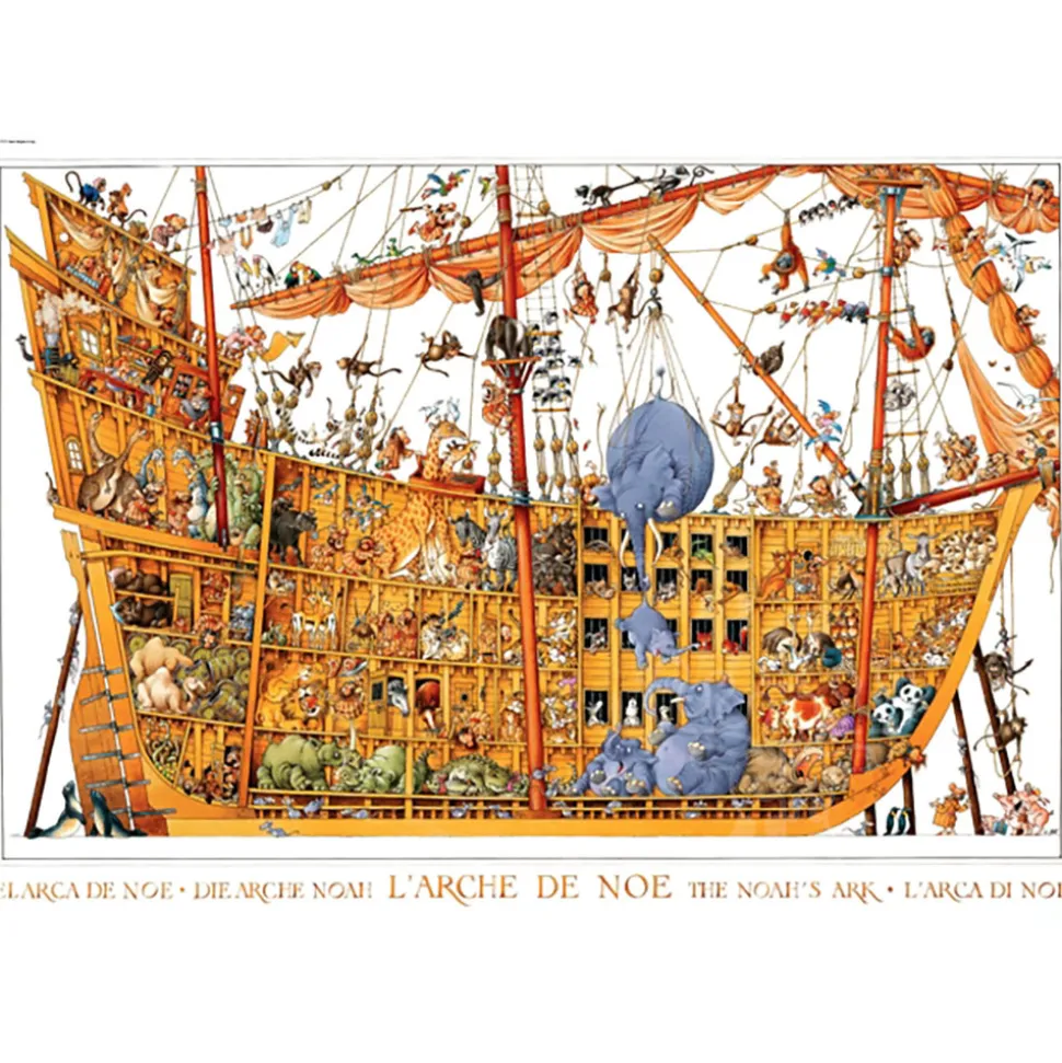 Heye Noah's Ark Puzzle 2000pcs Triangle Box