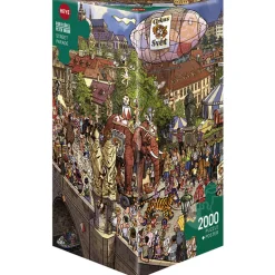 Heye Street Parade. Puzzle 2000pcs Triangle Box