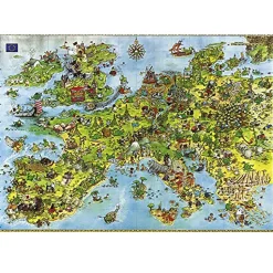 Heye United Dragons Puzzle 4000pcs Triangle Box