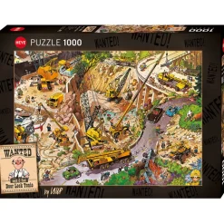 Heye Wanted: Door Lock Tonio Puzzle 1000pcs