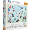 Insight Editions Field Guide to Magnificent Birds Puzzle 500pcs