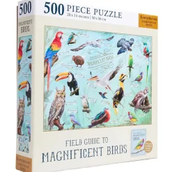 Insight Editions Field Guide to Magnificent Birds Puzzle 500pcs