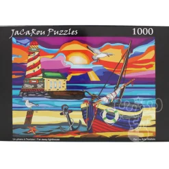 JaCaRou Faraway Lighthouse Puzzle 1000pcs