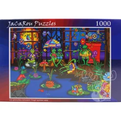JaCaRou Frog's Summer Camp Puzzle 1000pcs