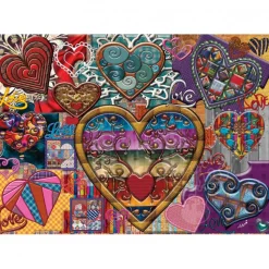 JaCaRou Hearts of Glass Puzzle 1000pcs
