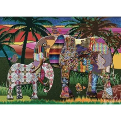 JaCaRou Mother and Child Puzzle 1000pcs