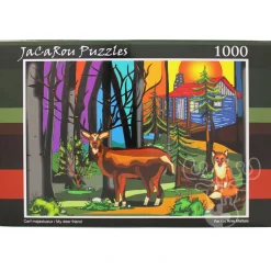 JaCaRou My Deer Friend Puzzle 1000pcs