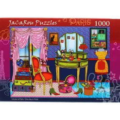 JaCaRou One Day in Paris Puzzle 1000pcs