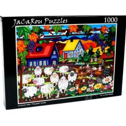 JaCaRou The Green Mouse / La Souris Verte Puzzle 1000pcs