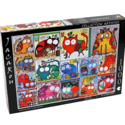JaCaRou To Each Their Cat Puzzle 1000pcs