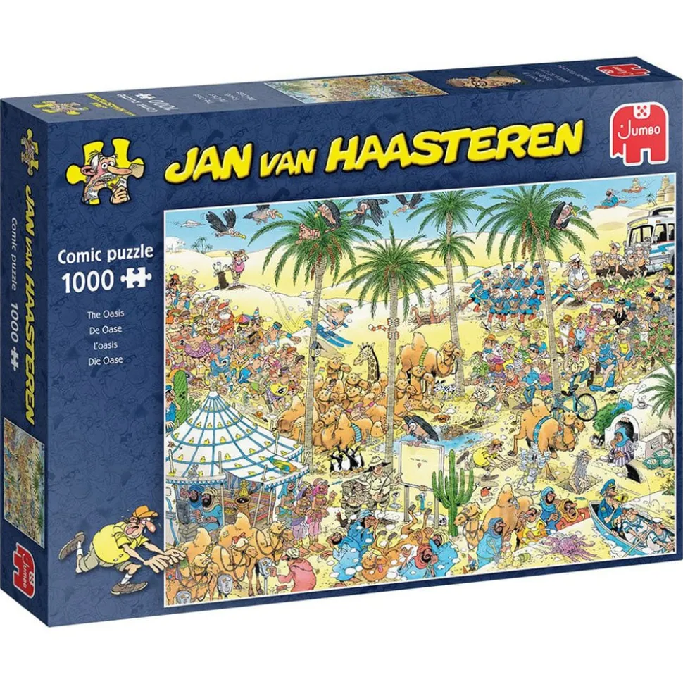 Jumbo Jan van Haasteren - The Oasis Puzzle 1000pcs