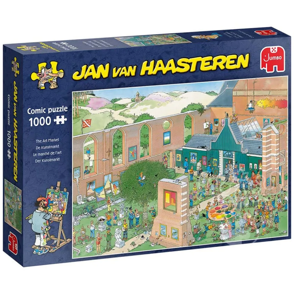 Jumbo Jan van Haasteren - The Art Market Puzzle 1000pcs