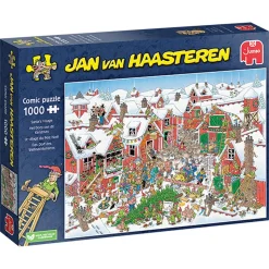 Jumbo Jan van Haasteren - Santa's Village Puzzle 1000pcs