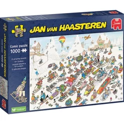 Jumbo Jan van Haasteren - It’s all Going Downhill Puzzle 1000pcs