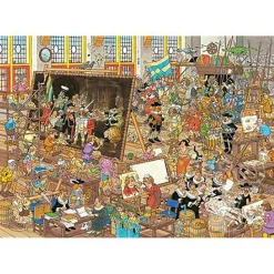 Jumbo Jan van Haasteren - Rembrandt's Studio and Gallery of Curiosities Puzzle 2 x 1000pcs