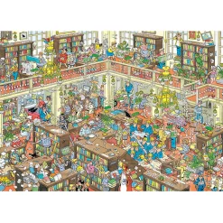 Jumbo Jan van Haasteren - The Library Puzzle 2000pcs