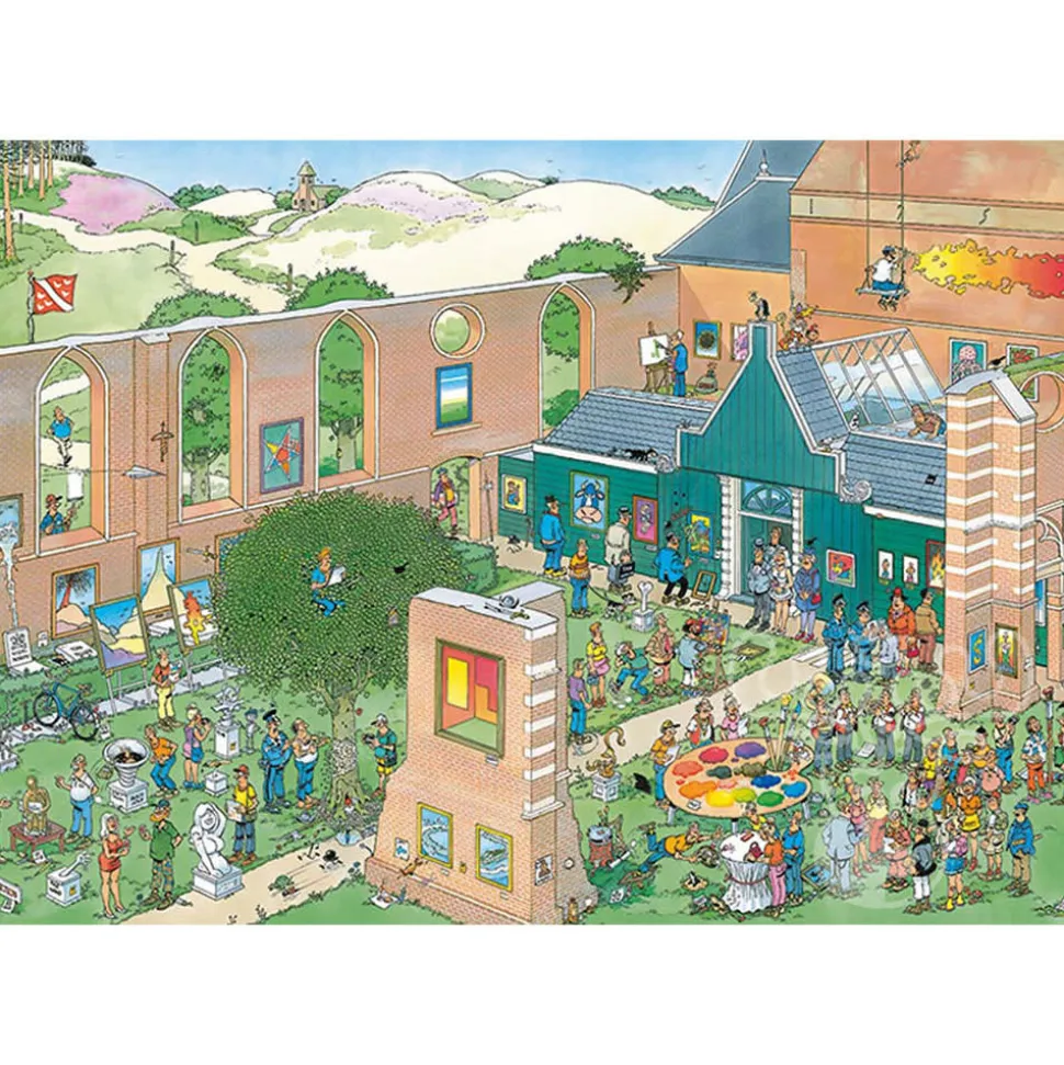 Jumbo Jan van Haasteren - The Art Market Puzzle 1000pcs